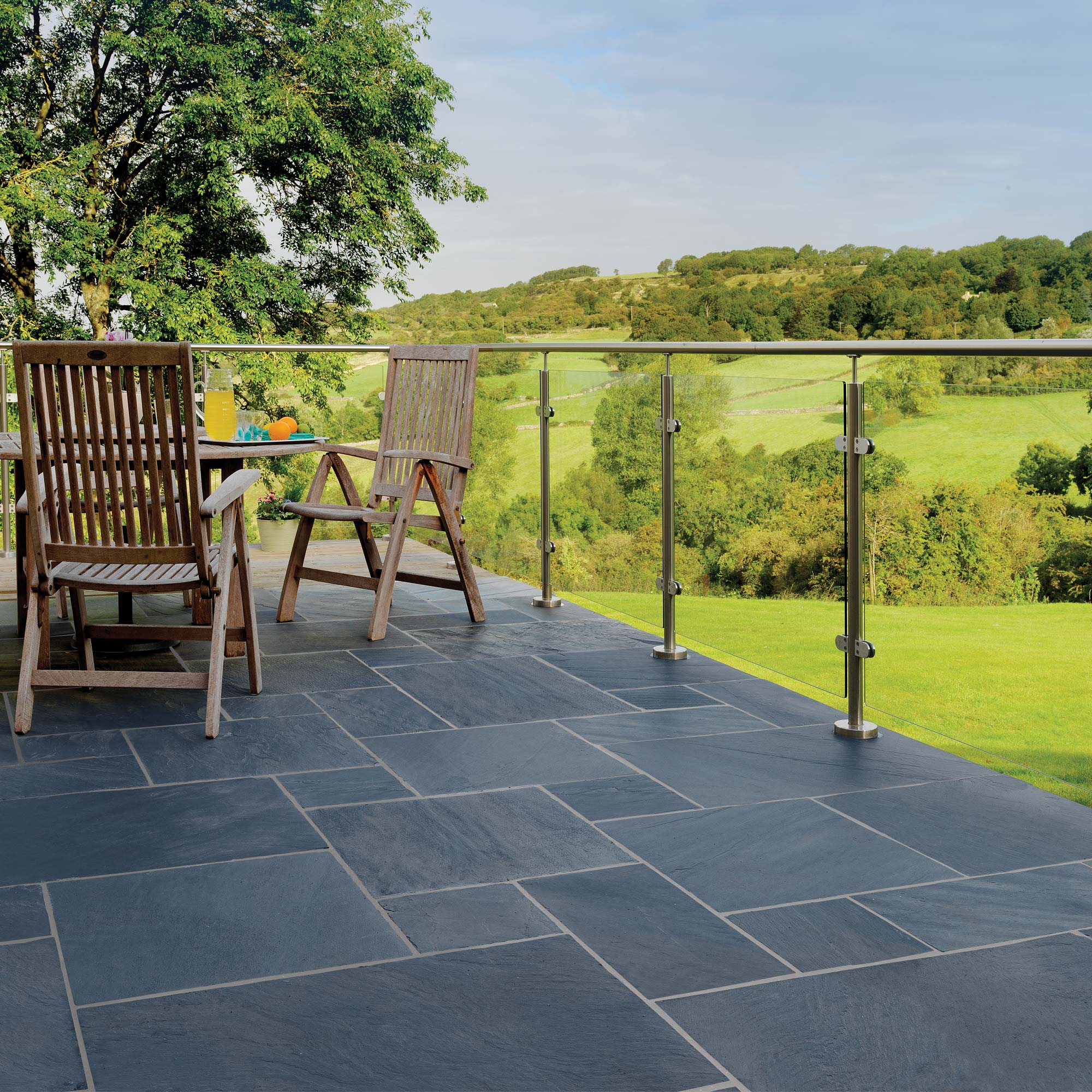 Pavestone Premium Calibrated Paving Pack Rio Slate 20mm Sawn