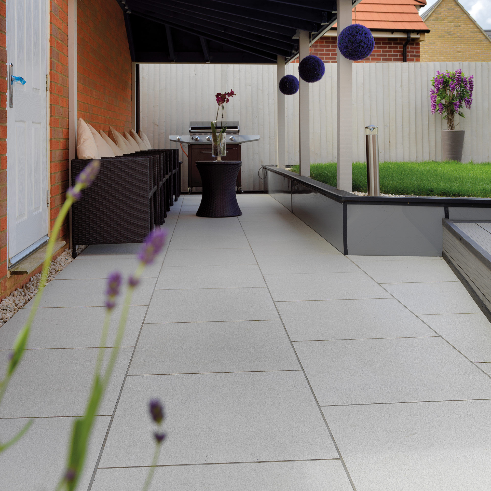Deckstone Bianco Simply Porcelain Paving Pack
