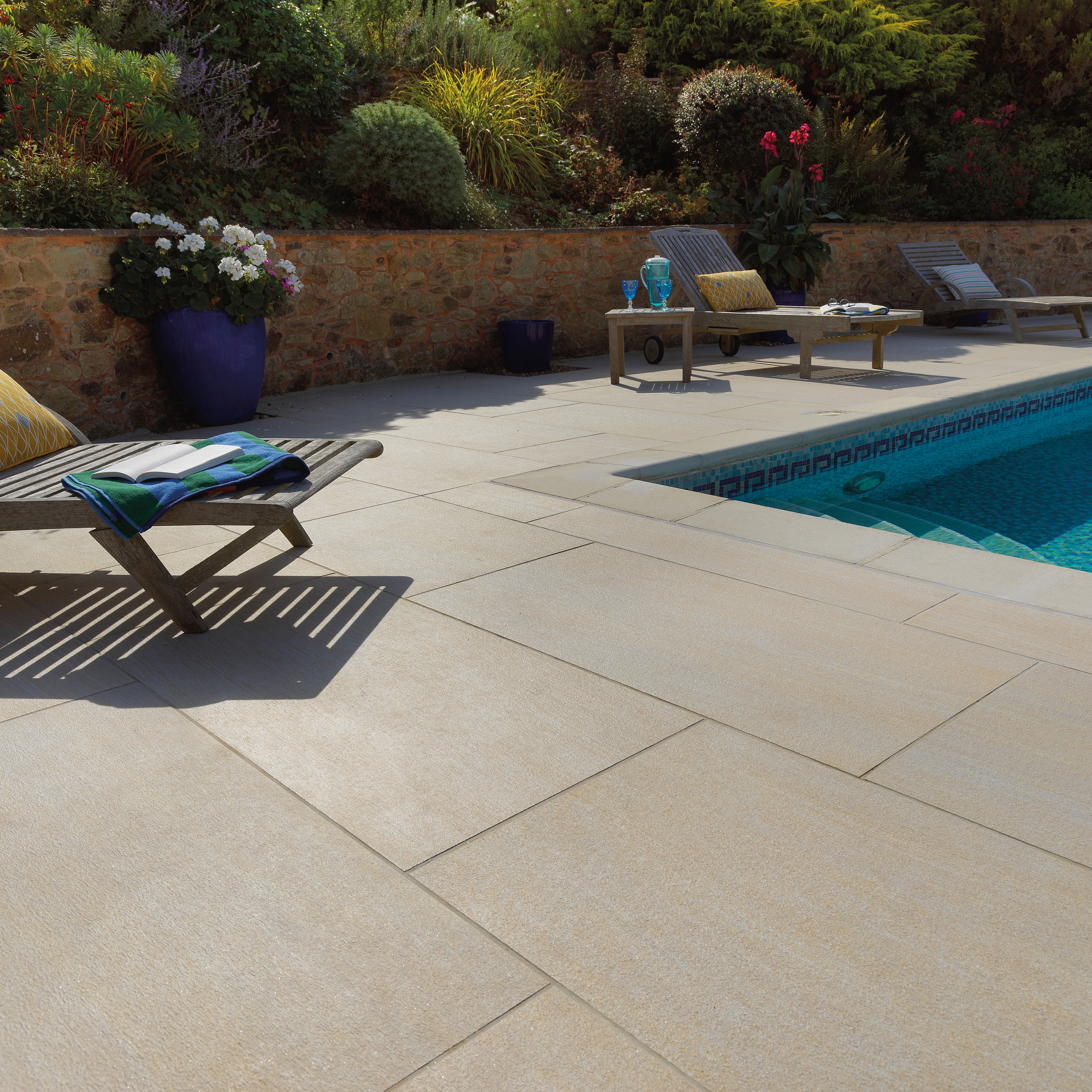 Pavestone Discovery Porcelain Paving Pack Sun Grande 1200mm x 600mm x 20mm