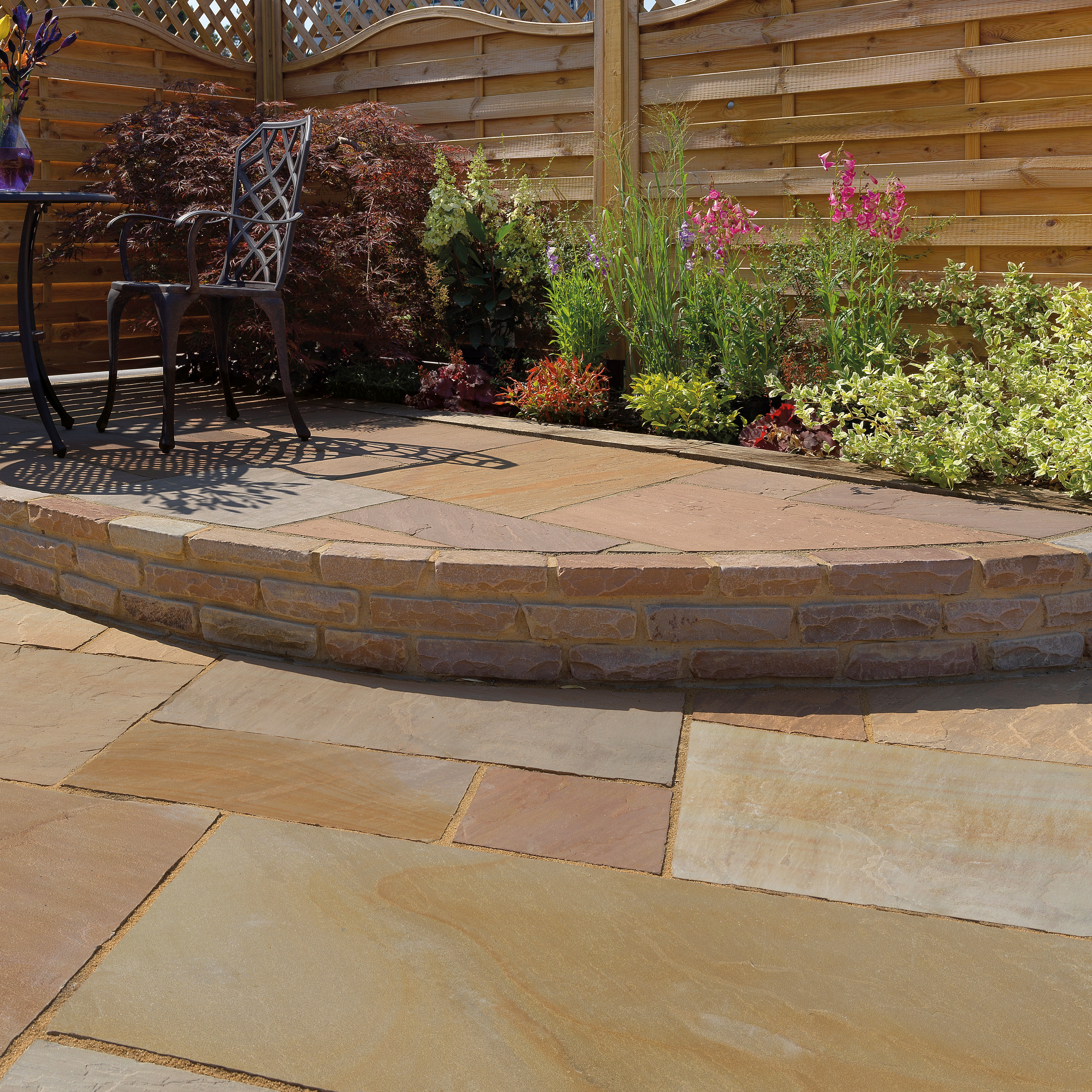 Pavestone Calibrated Classic Sandstone Paving Pack Country Buff 22mm