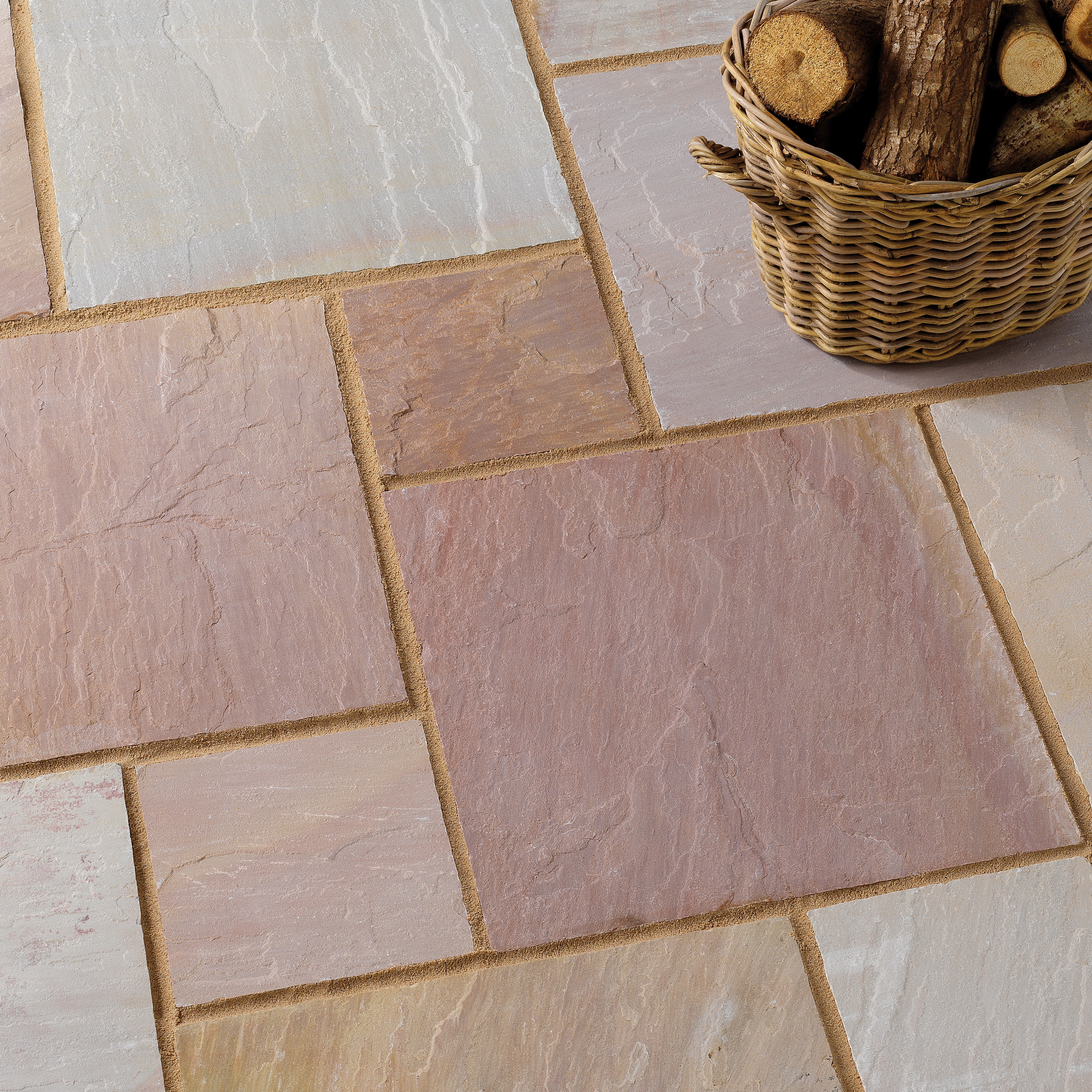 Pavestone Calibrated Classic Sandstone Paving Pack Rippon 22mm