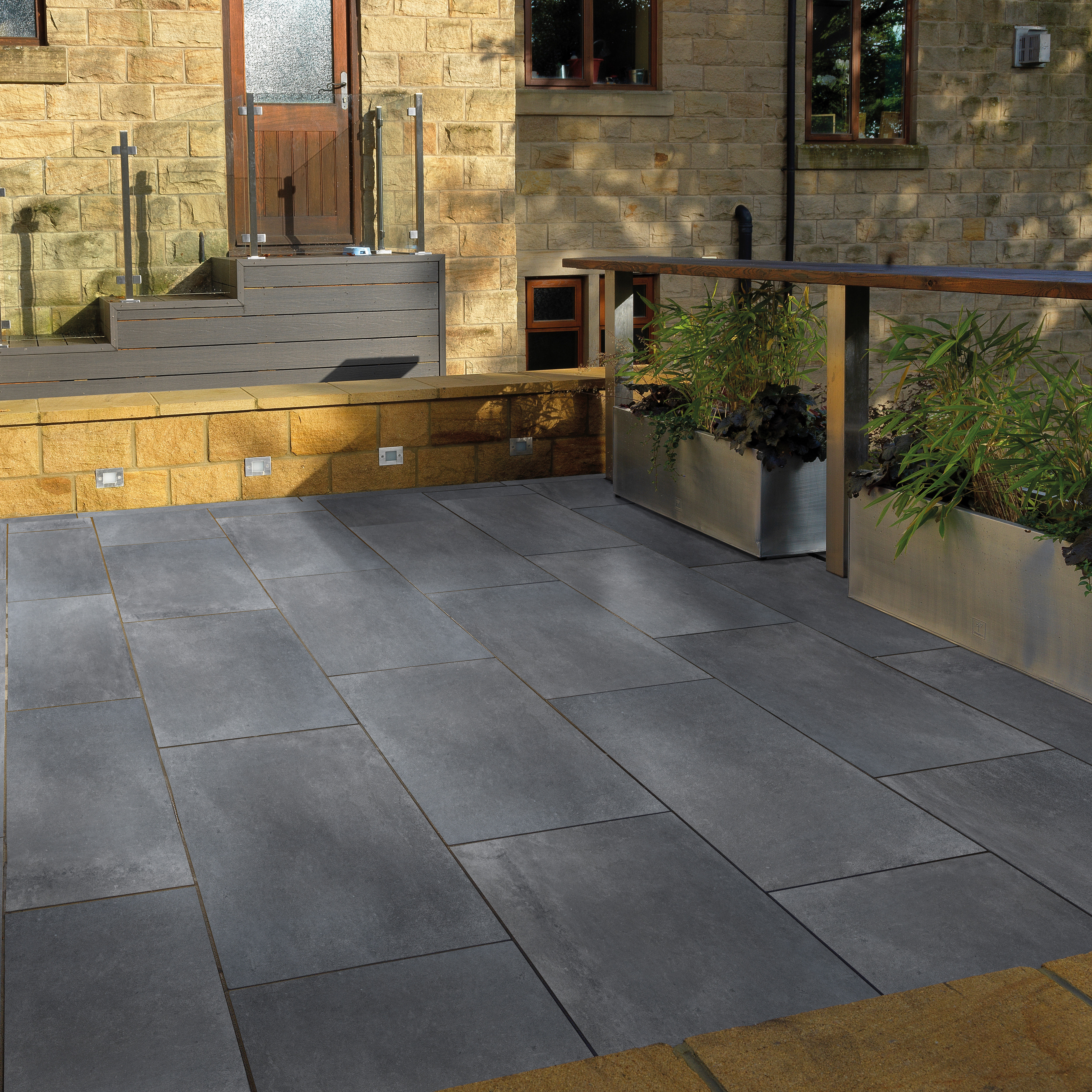 Pavestone Alfa Porcelain Paving Pack Storm 900mm x 600mm x 20mm