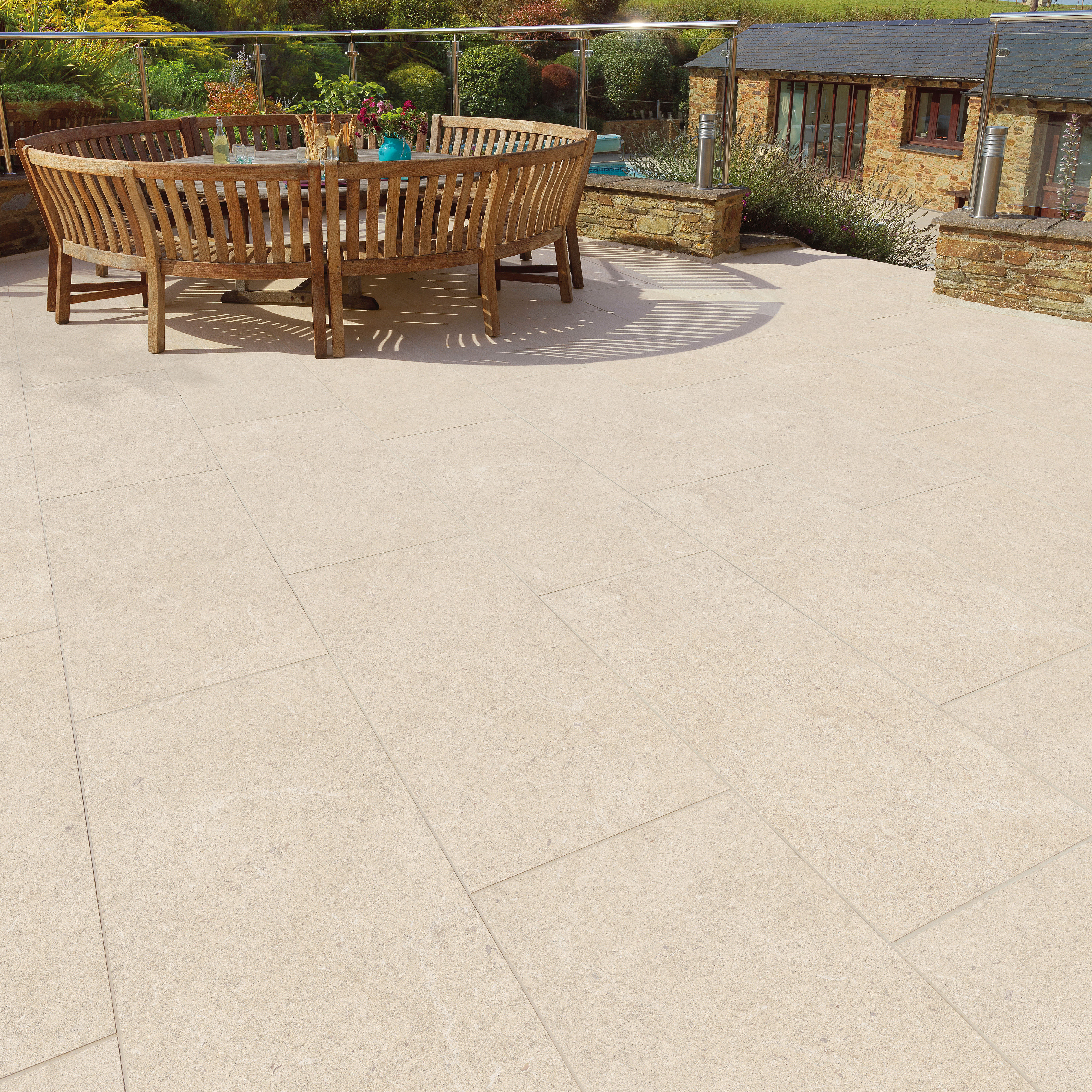 Pavestone Discovery Porcelain Paving Pack Sketch 1200mm x 600mm x 20mm