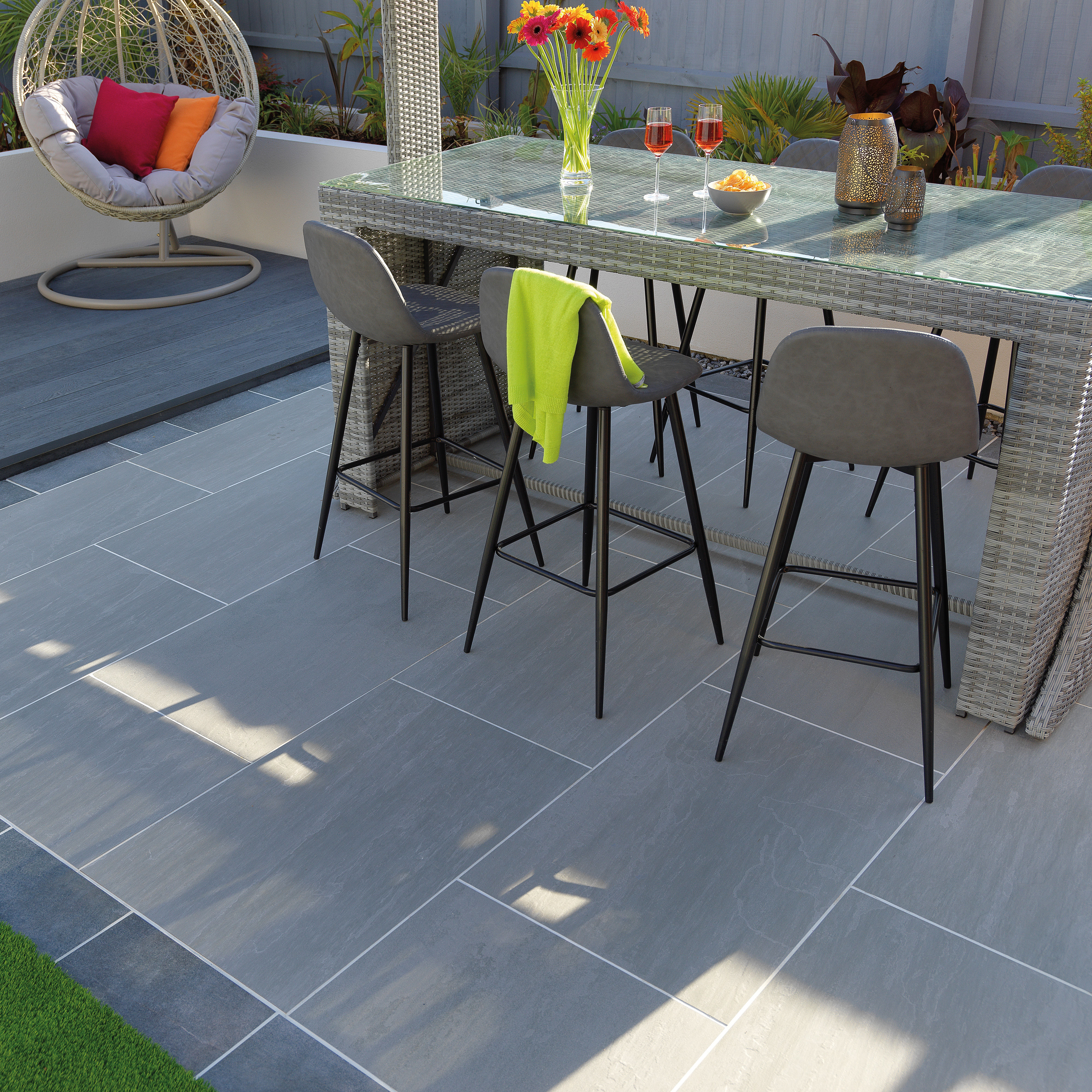 Pavestone Natural Porcelain Paving Pack Kandla 900mm x 600mm x 20mm