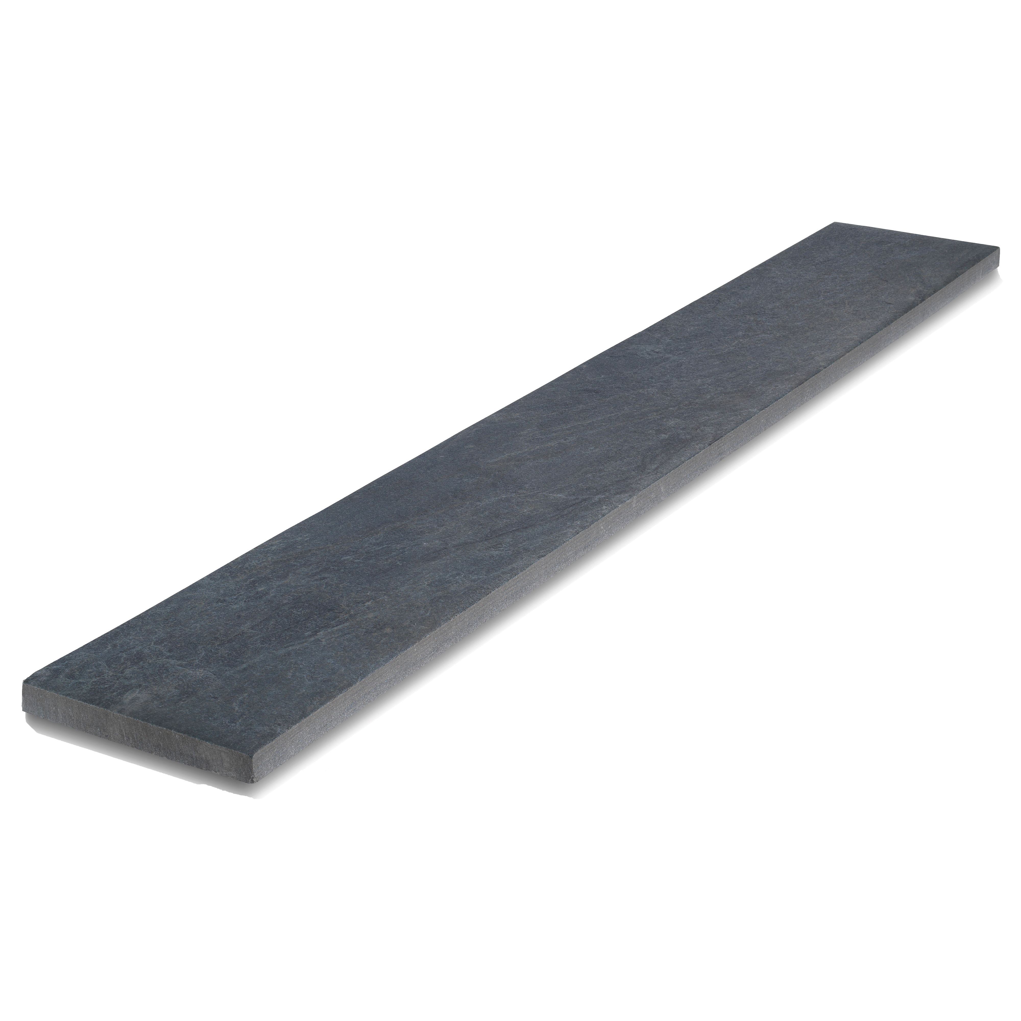 Pavestone Porcelain Patio Edging Anthracite (Pack of 126) 1000mm x 160mm x 20mm