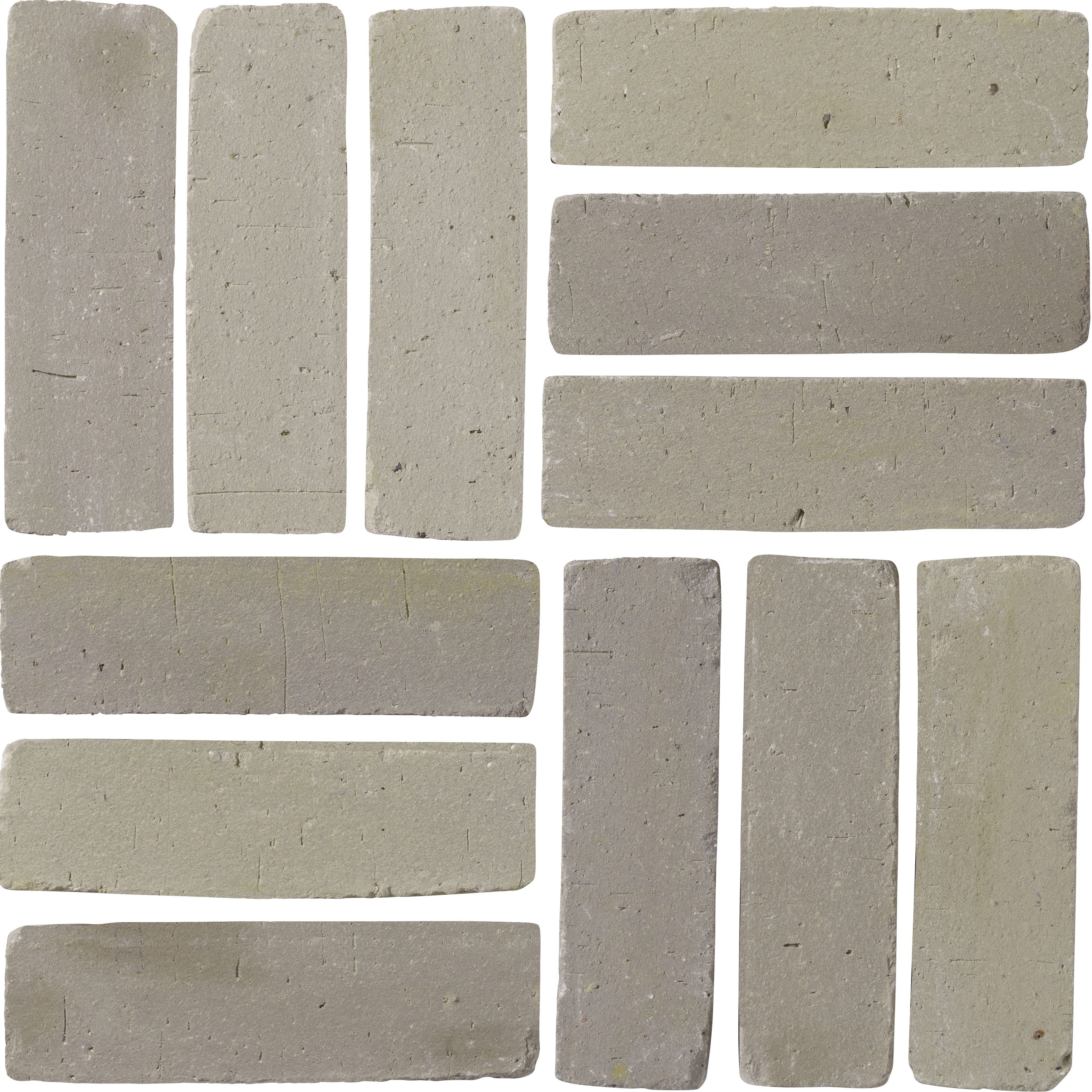 Pavestone Clay Slimsett Block Paving Antique Ivory (Pack of 1000) 204mm x 50mm x 60mm