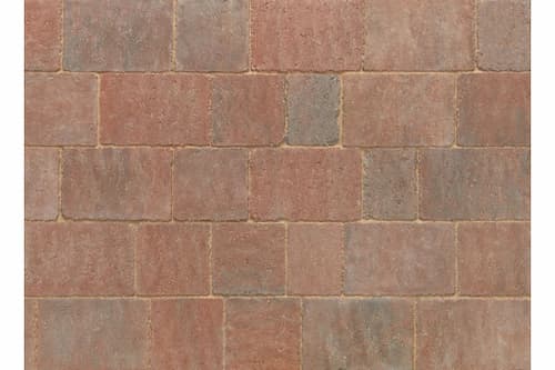 Stonemarket Trident Rumbled Concrete Block Paving Sierra 120mm x 160mm x 50mm