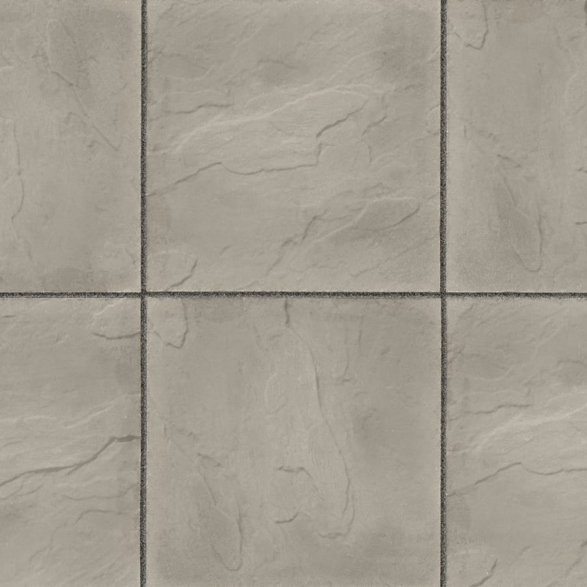 Stonemarket Ryton Riven Utility Paving Grey 450mm x 450mm x 32mm