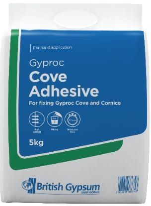 Gyproc Cove/Cornice Adhesive 5kg
