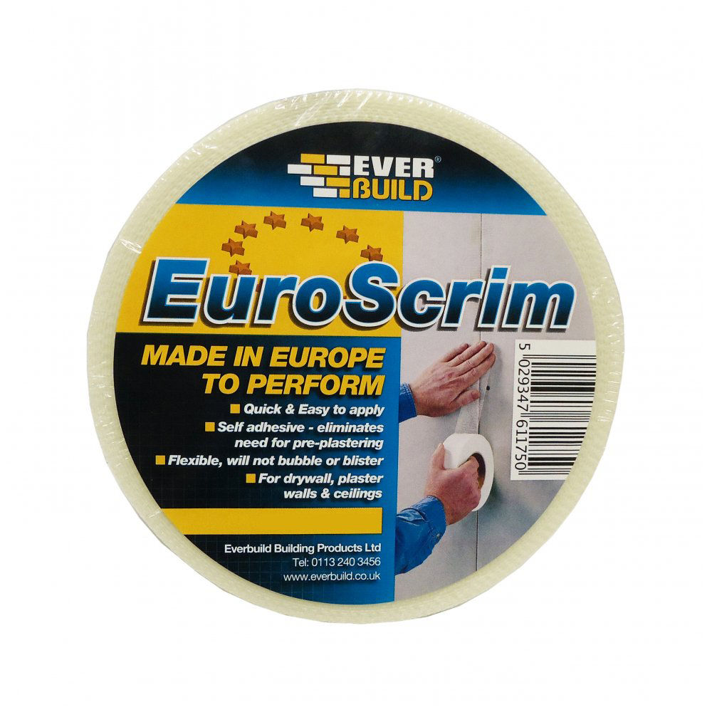 Everbuild Euroscrim Plasterboard Jointing Tape 100mm x 90m