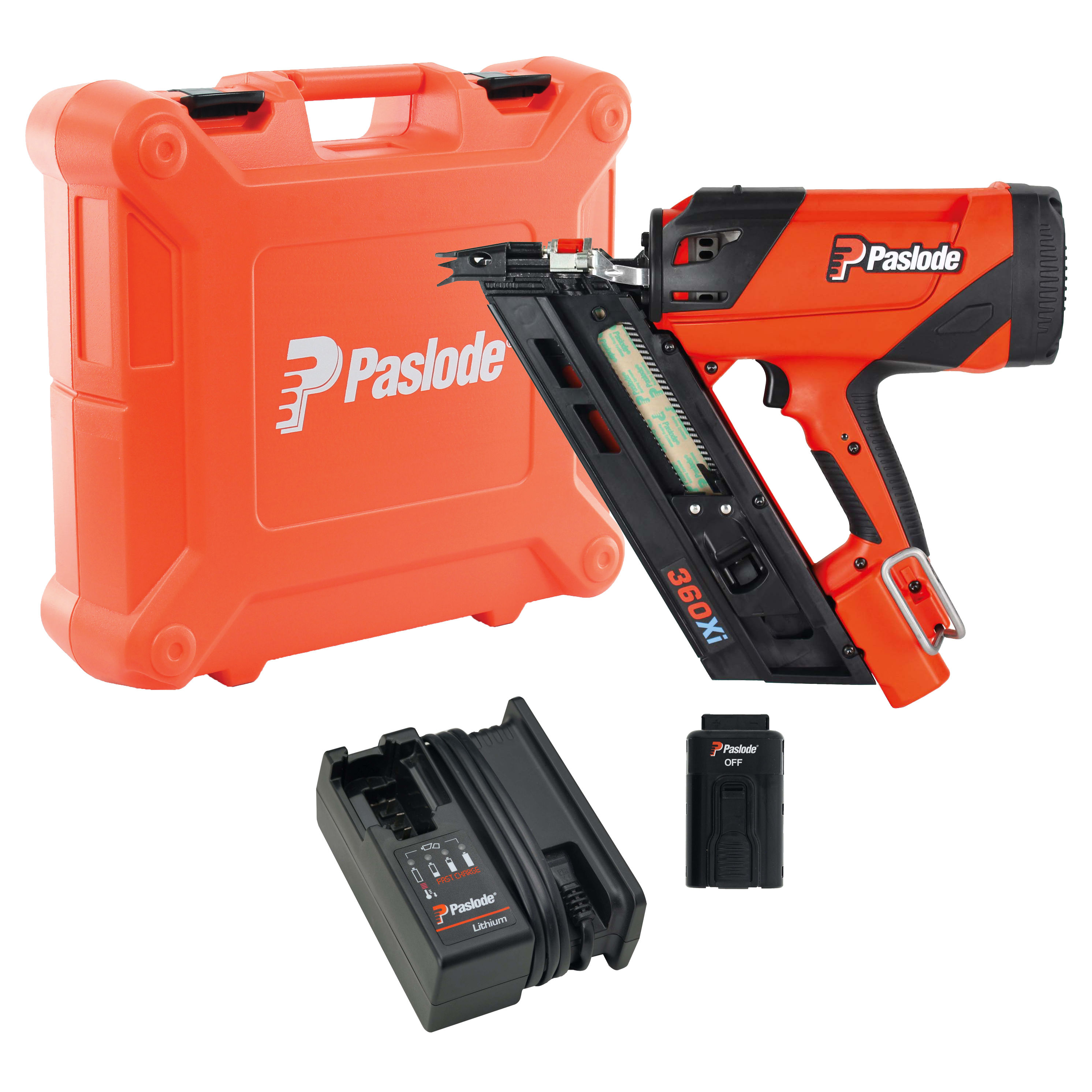 Paslode IM360Xi Nail Gun Kit - 019700