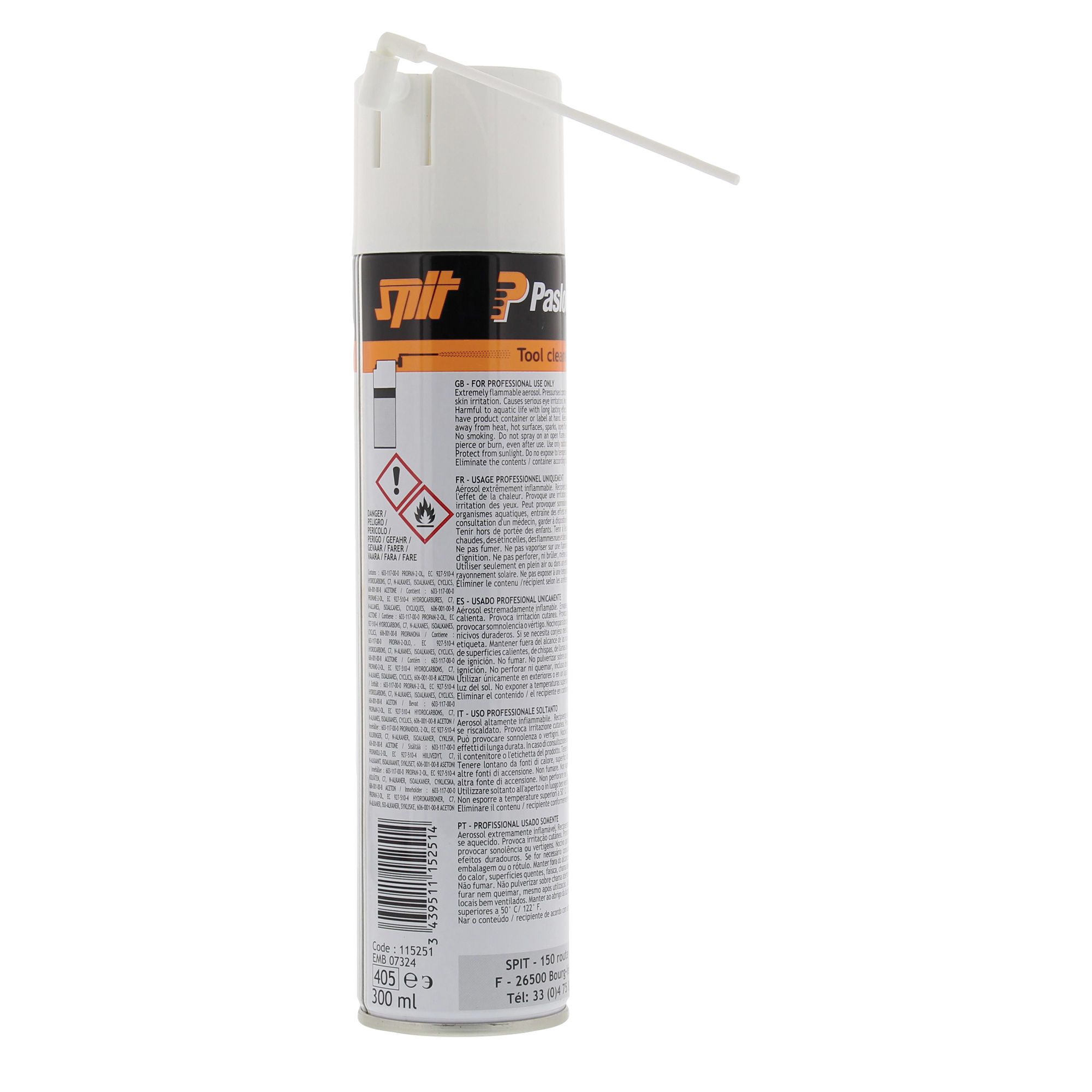 Paslode Impulse Degrease Cleaner 300ml - 115251