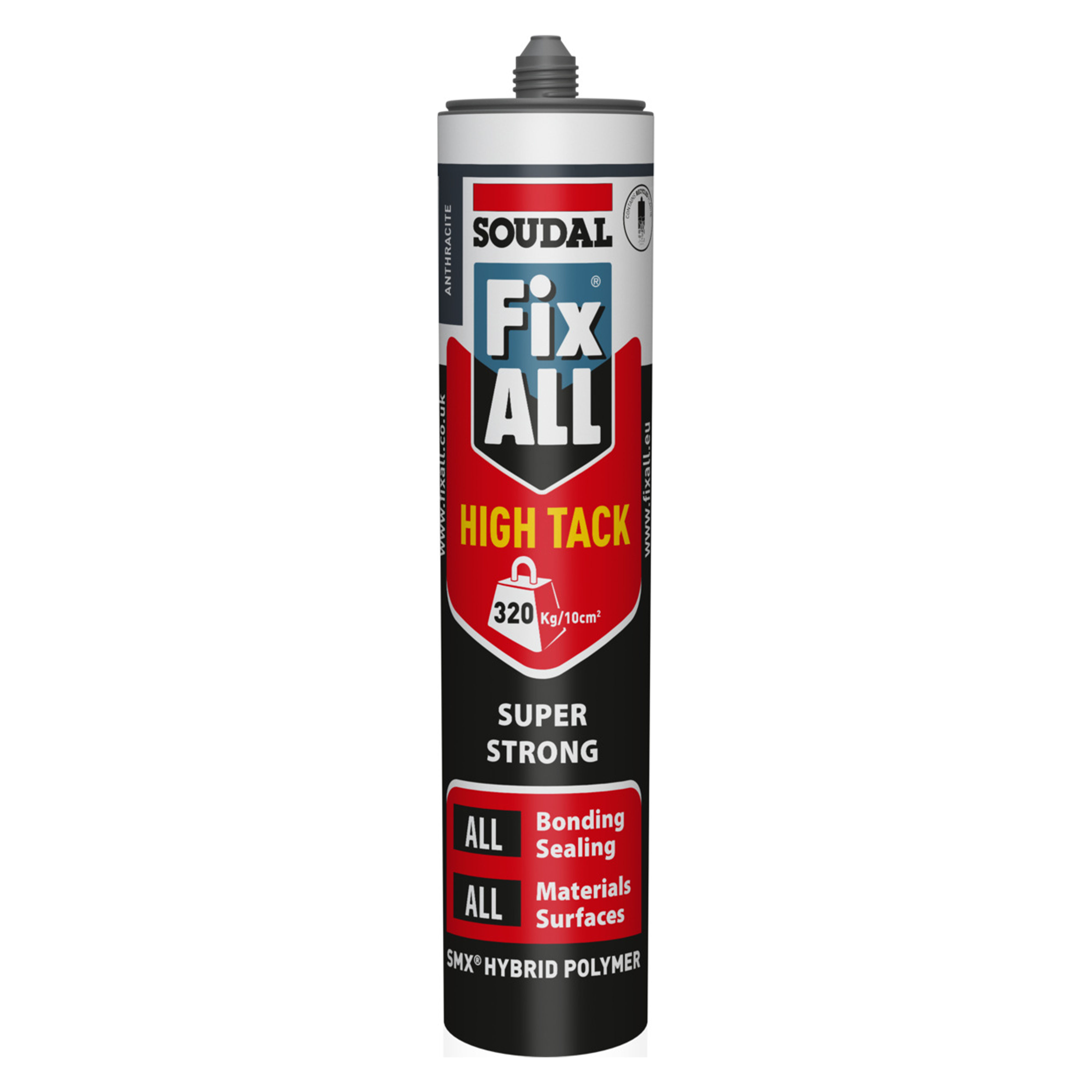 Soudal Fix All High Tack Anthracite 290ml
