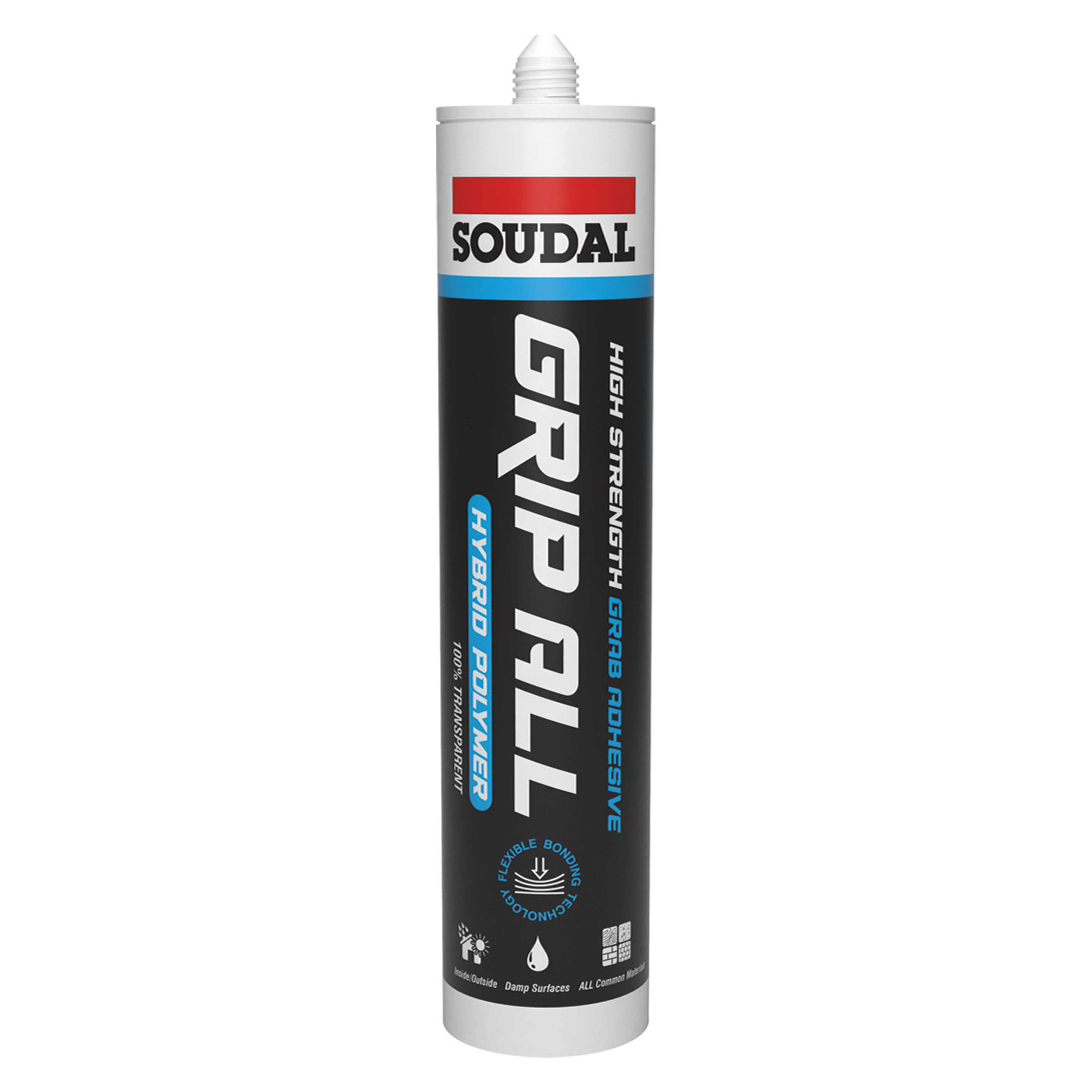 Soudal Grip All Hybrid Polymer Clear 290ml