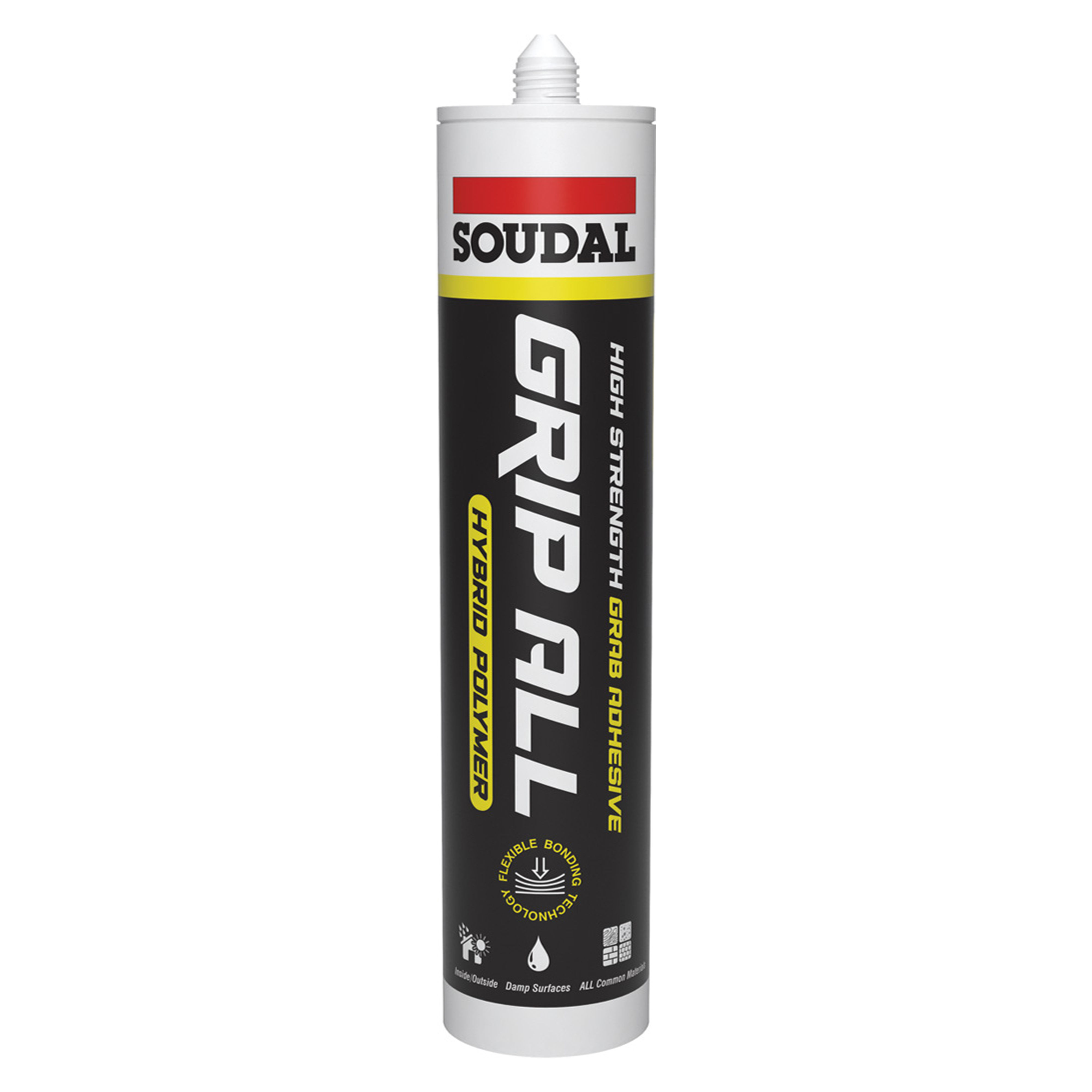 Soudal Grip All Hybrid Polymer White 290ml