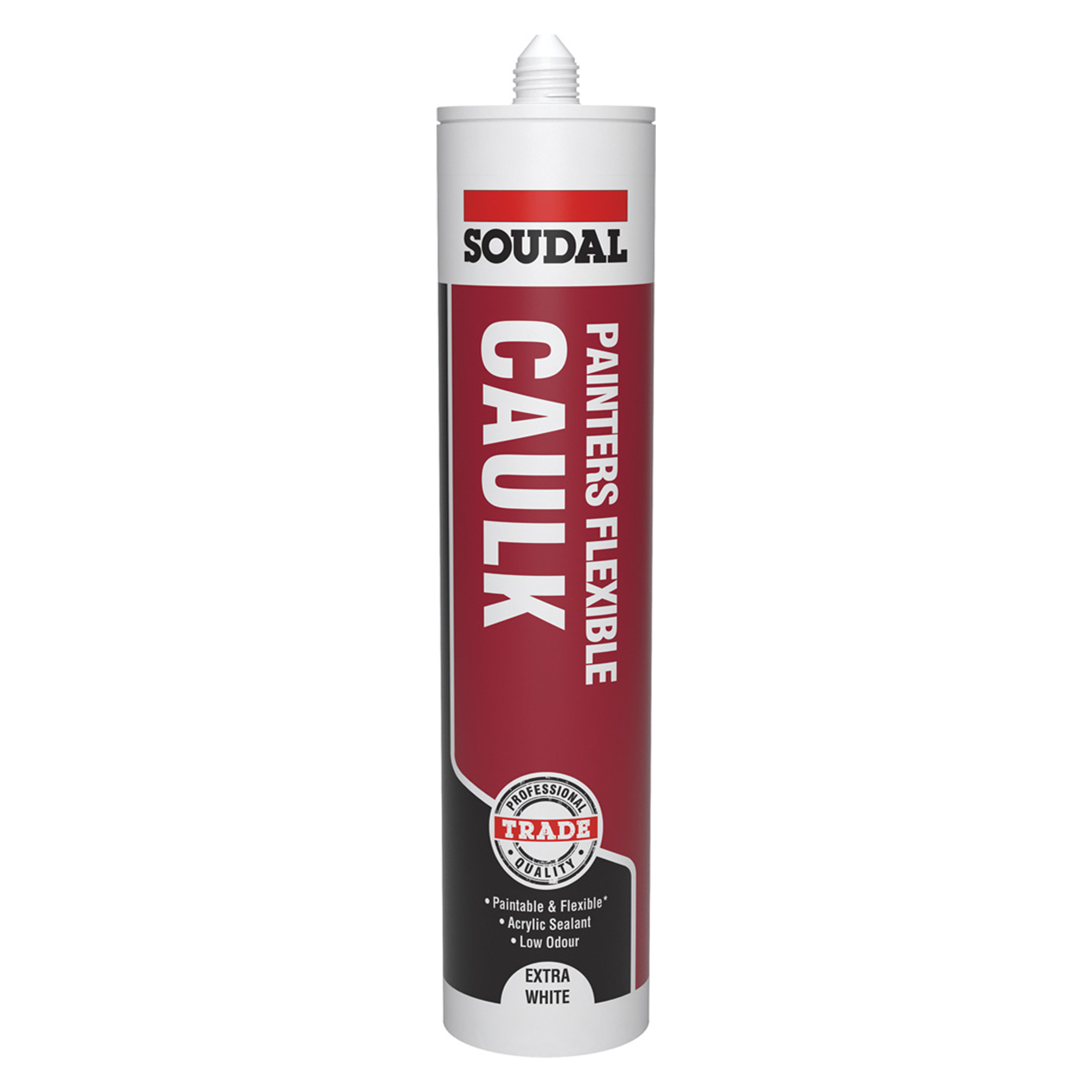 Soudal Trade Painters Flexible Caulk Extra White 290ml