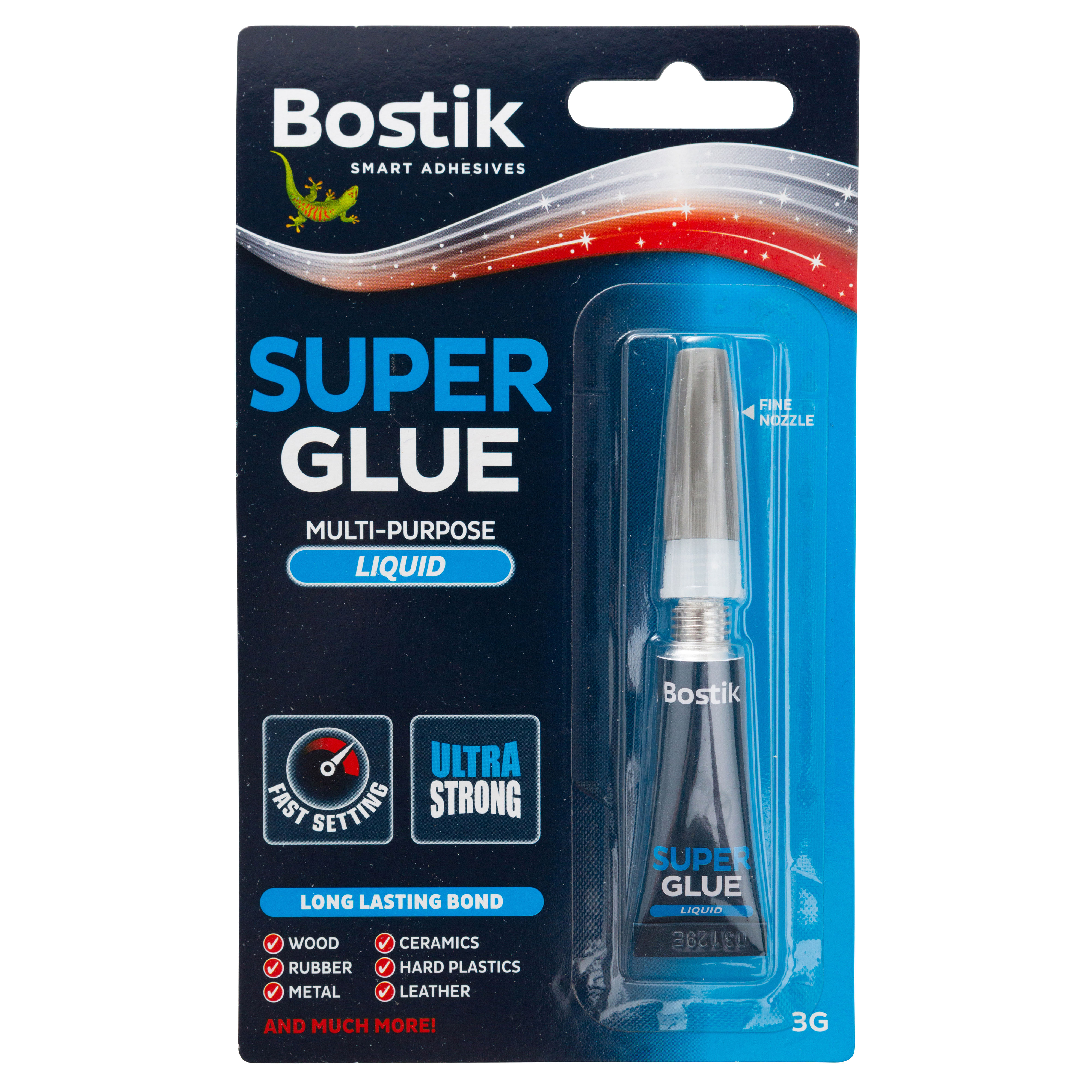 Bostik Multi-Purpose Super Glue Liquid 3g