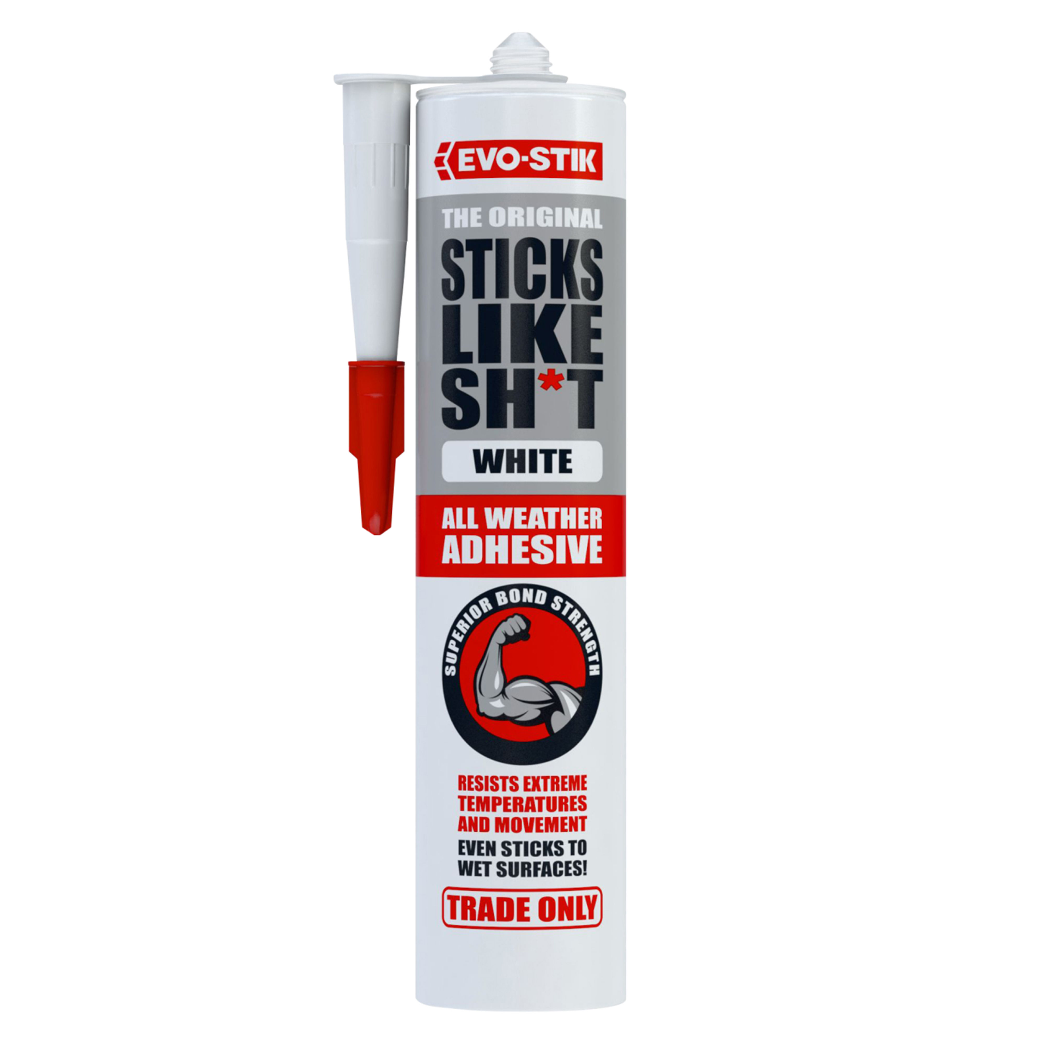 Evostik Sticks Like Sh*t All Weather Adhesive White 290ml