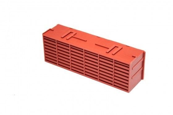 Glidevale MV250 Plastic Airbrick (6000mm² Ventilation Area) Terracotta