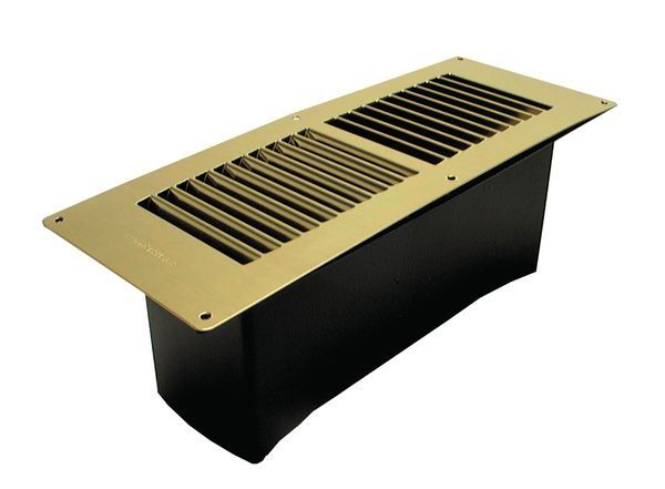 Stadium Floor Ventilator with Brass Grill - BM435