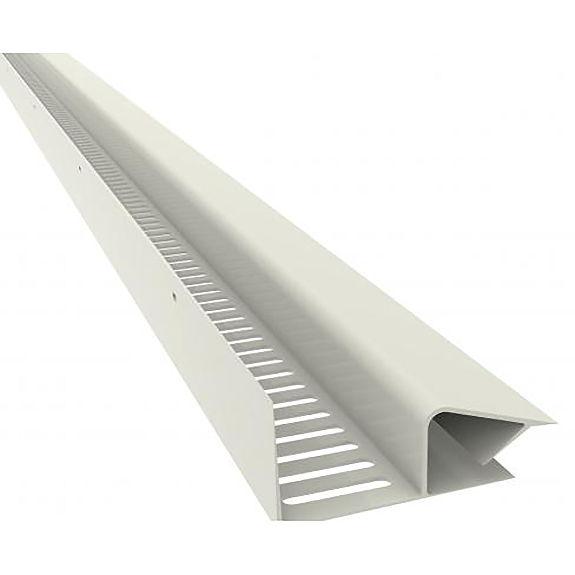 Manthorpe 10mm Continuous Soffit Vent 2.4m White G800WH