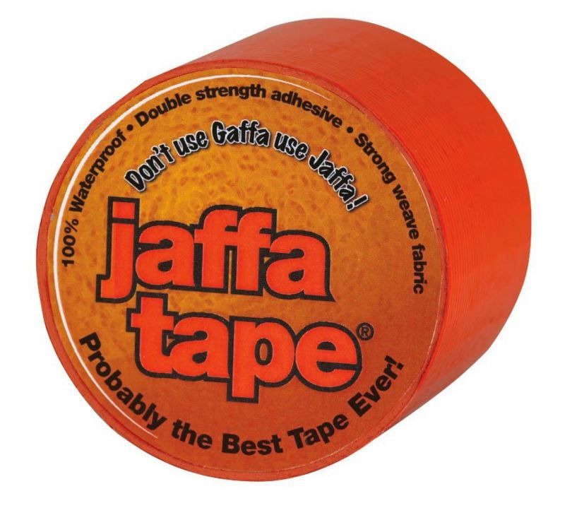 Everbuild American Duct Tape Jaffa Orange 50mm x 25m