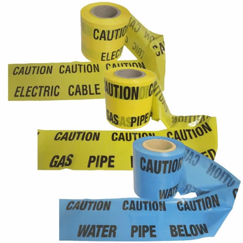 Underground Warning Barrier Tape - Detectable