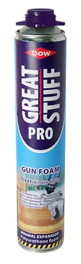 Dow Great Stuff Pro Window & Door Fixer Gun Foam 750ml
