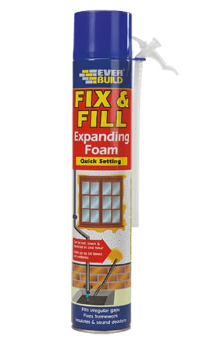 Everbuild Fix & Fill Expanding Foam 500ml - EVFF5