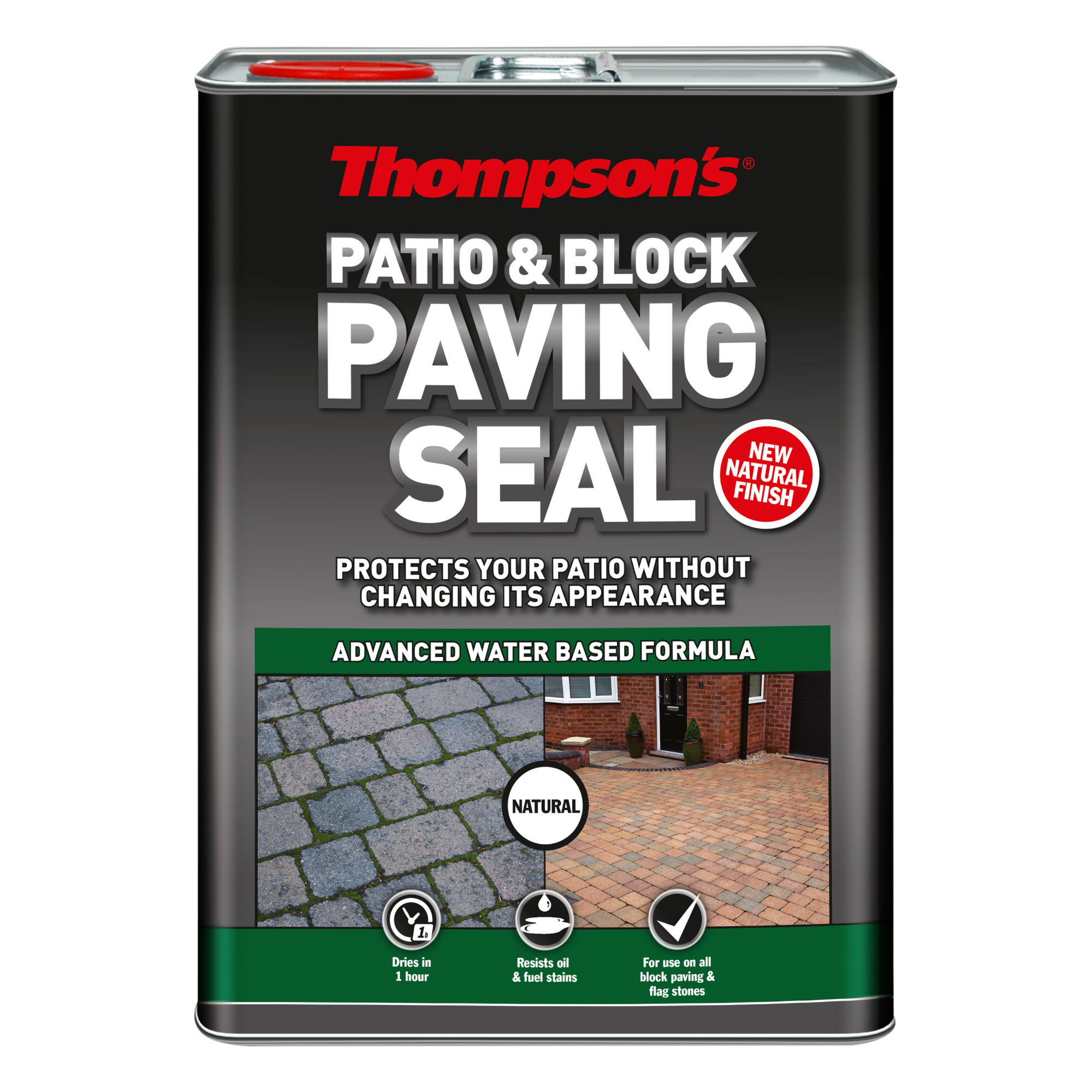 Thompsons Patio and Block Paving Seal Natural Finish 5L