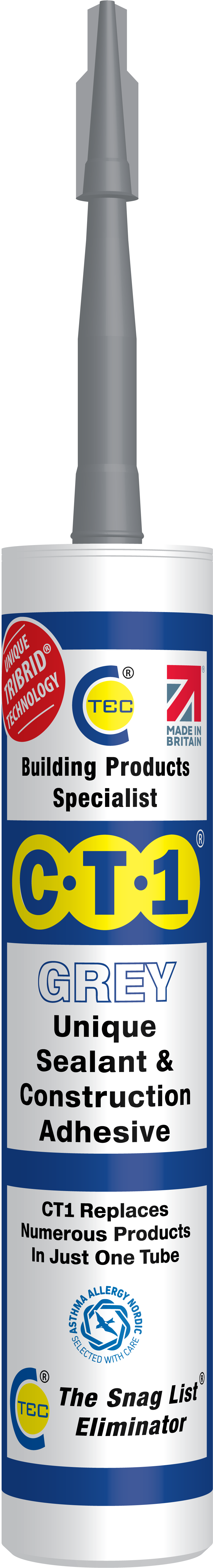 C-Tec CT1 Adhesive Grey 290ml