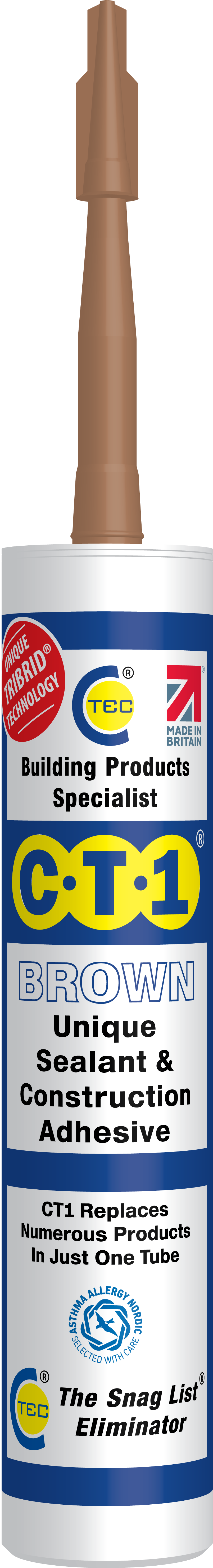 C-Tec CT1 Brown 290ml - 535406