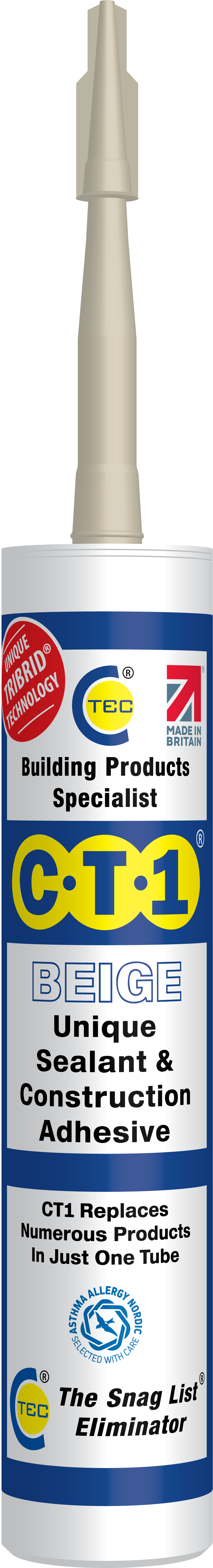 C-Tec CT1 Beige 290ml - 535906