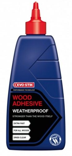 Evostik Weatherproof Exterior Wood Adhesive 500ml - 717411