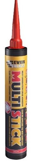 Everbuild Multi Stick Adhesive Cartridge White 350ml - SKMULTISWE