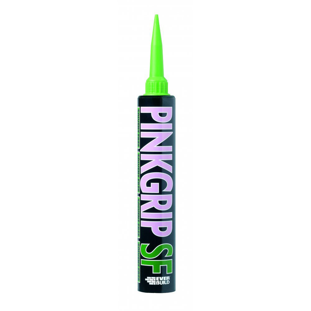 Everbuild Pinkgrip SF Solvent Free Adhesive 350ml
