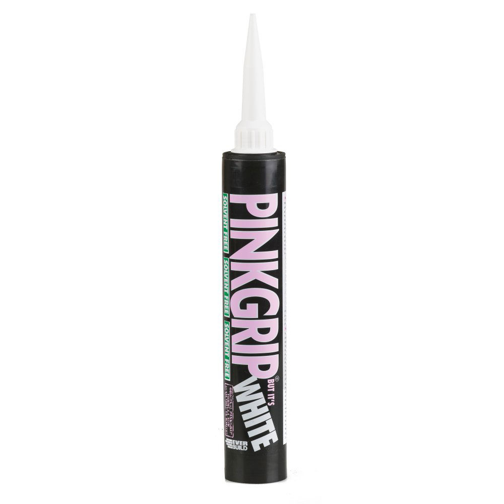 Everbuild Pinkgrip But It's White Solvent Free Adhesive 350ml
