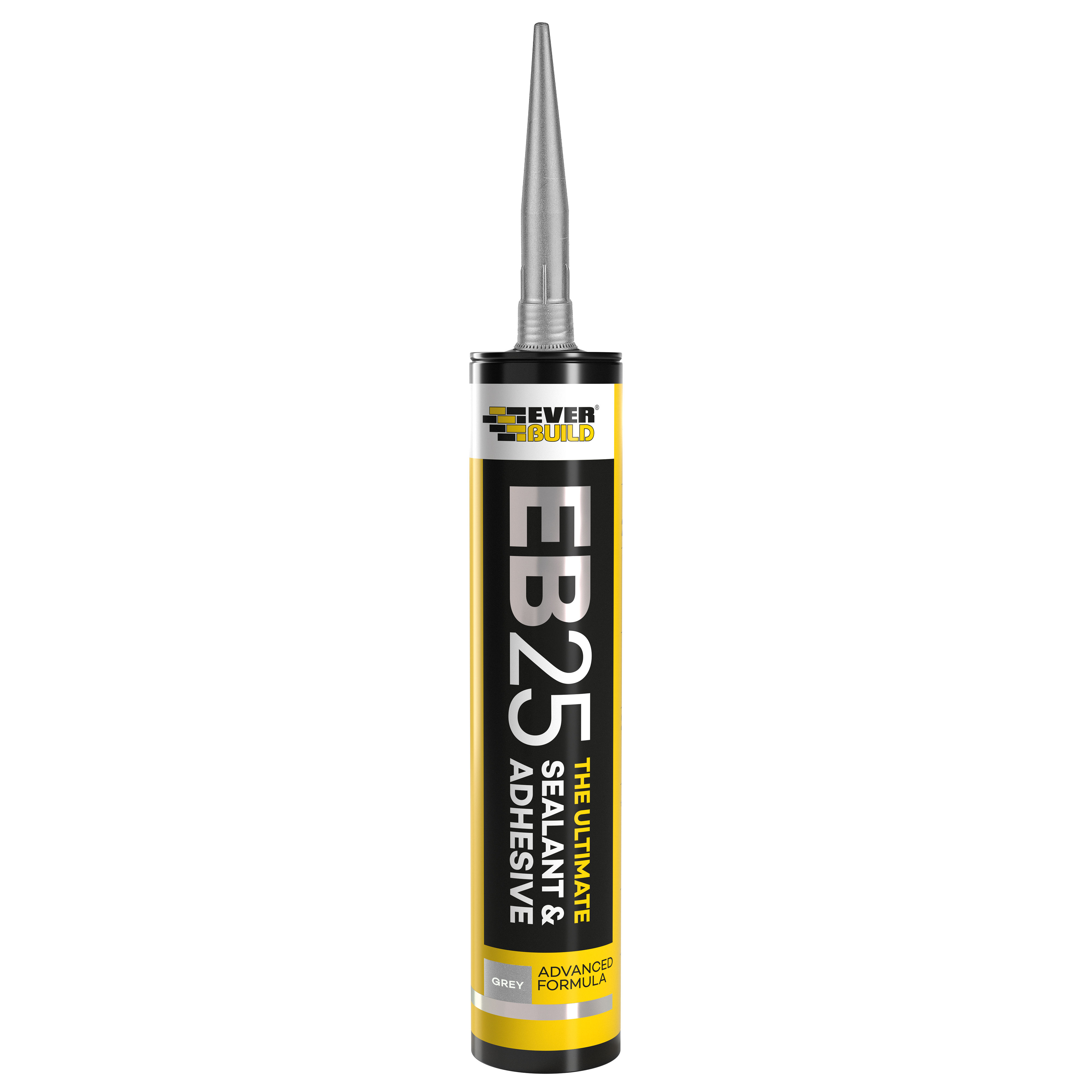 Everbuild EB25 Ultimate Sealant and Adhesive Grey 300ml - EB25GY