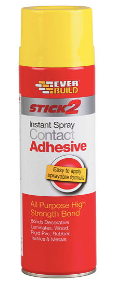 Everbuild Stick 2 Contact Adhesive Spray 500ml