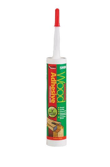 Everbuild 5 Minute Polyurethane Wood Adhesive Gel 310ml