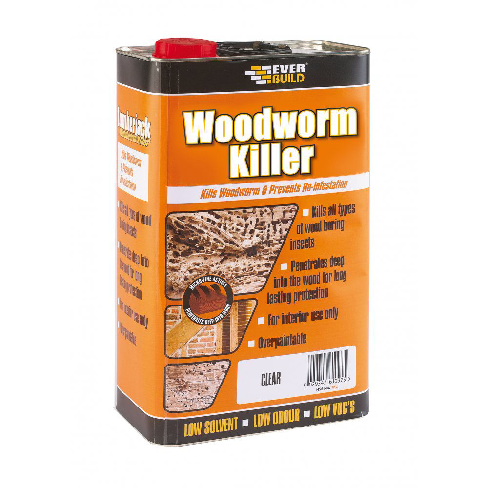 Everbuild Woodworm Killer 5L