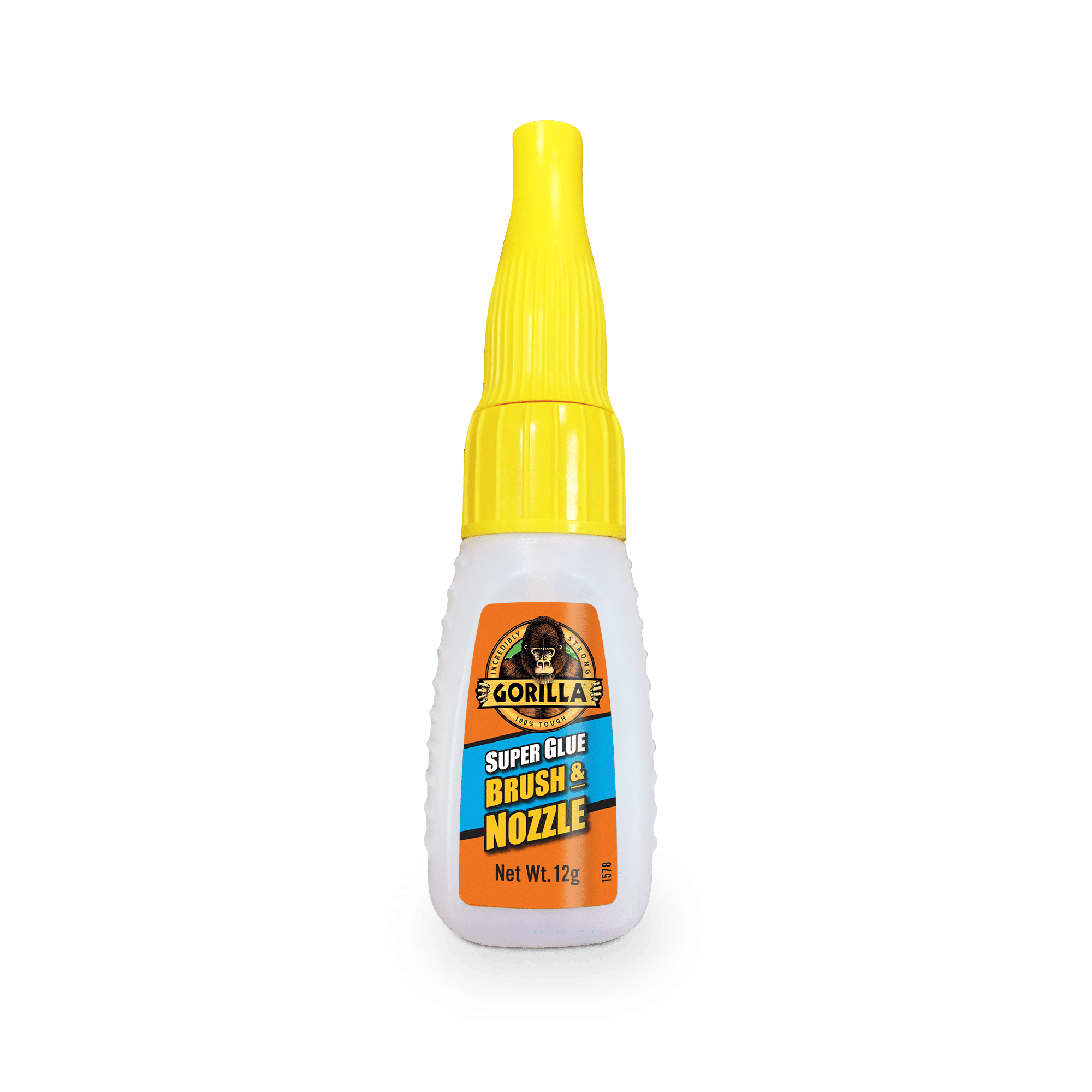 Gorilla Super Glue Brush and Nozzle 12g