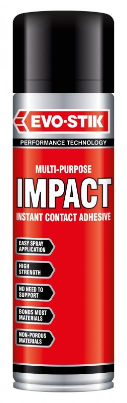 Evostik Impact Adhesive Tin Spray 500ml