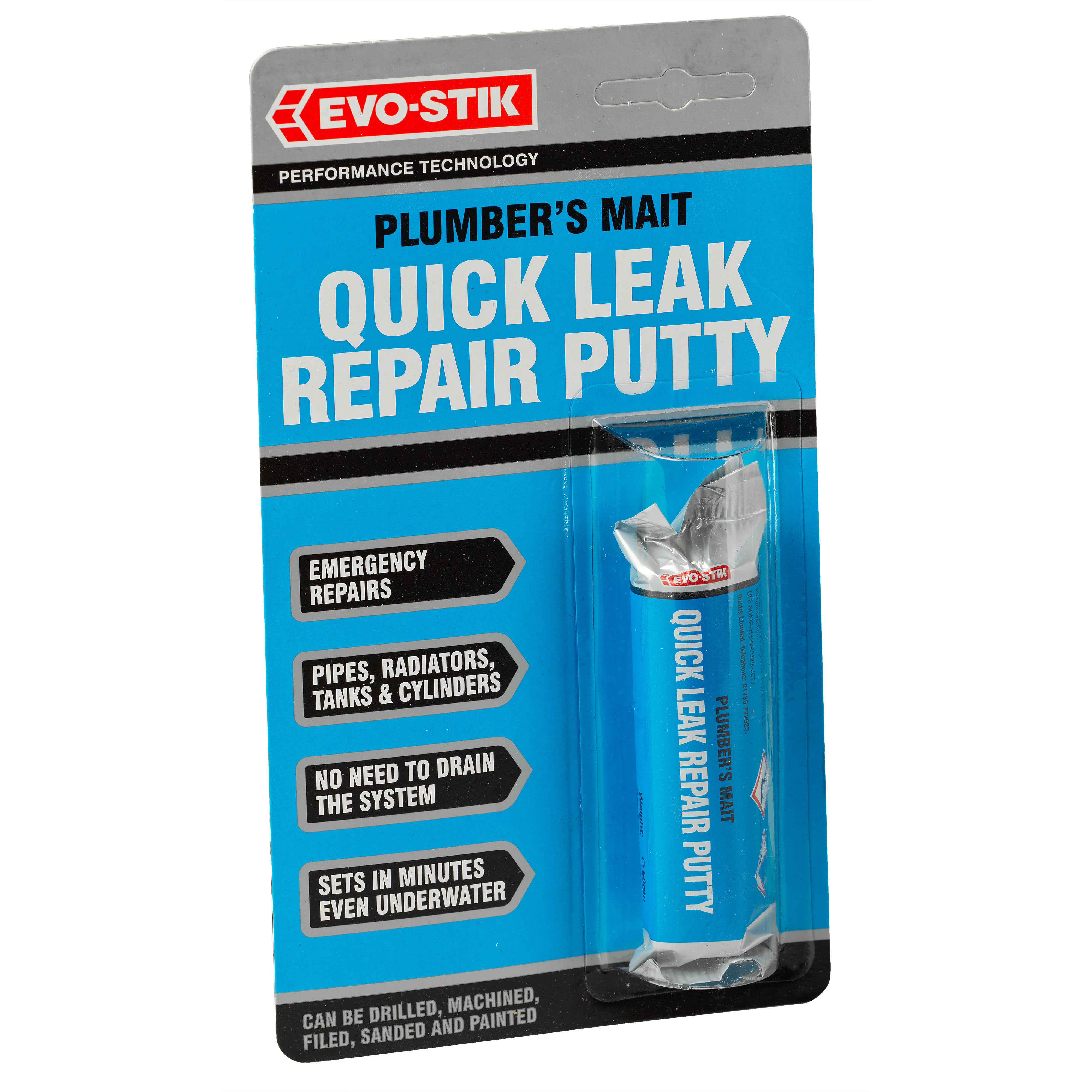 Evo Stik Plumbers Mait Quick Leak Repair Putty 50g