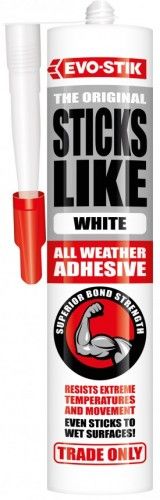 Evo Stik Sticks Like Sh*t Grab Adhesive -White