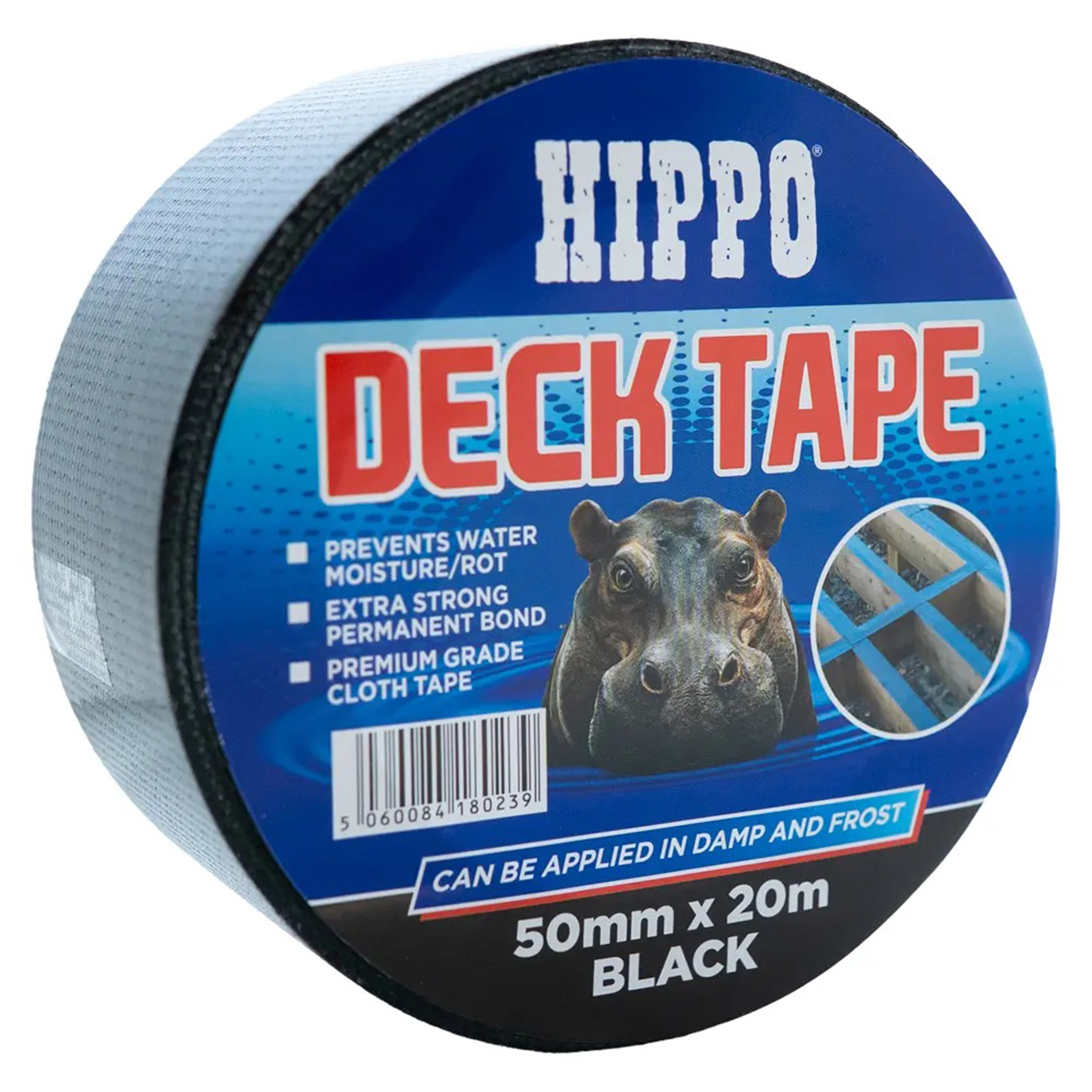 Hippo Deck Tape Black 50mm x 20m