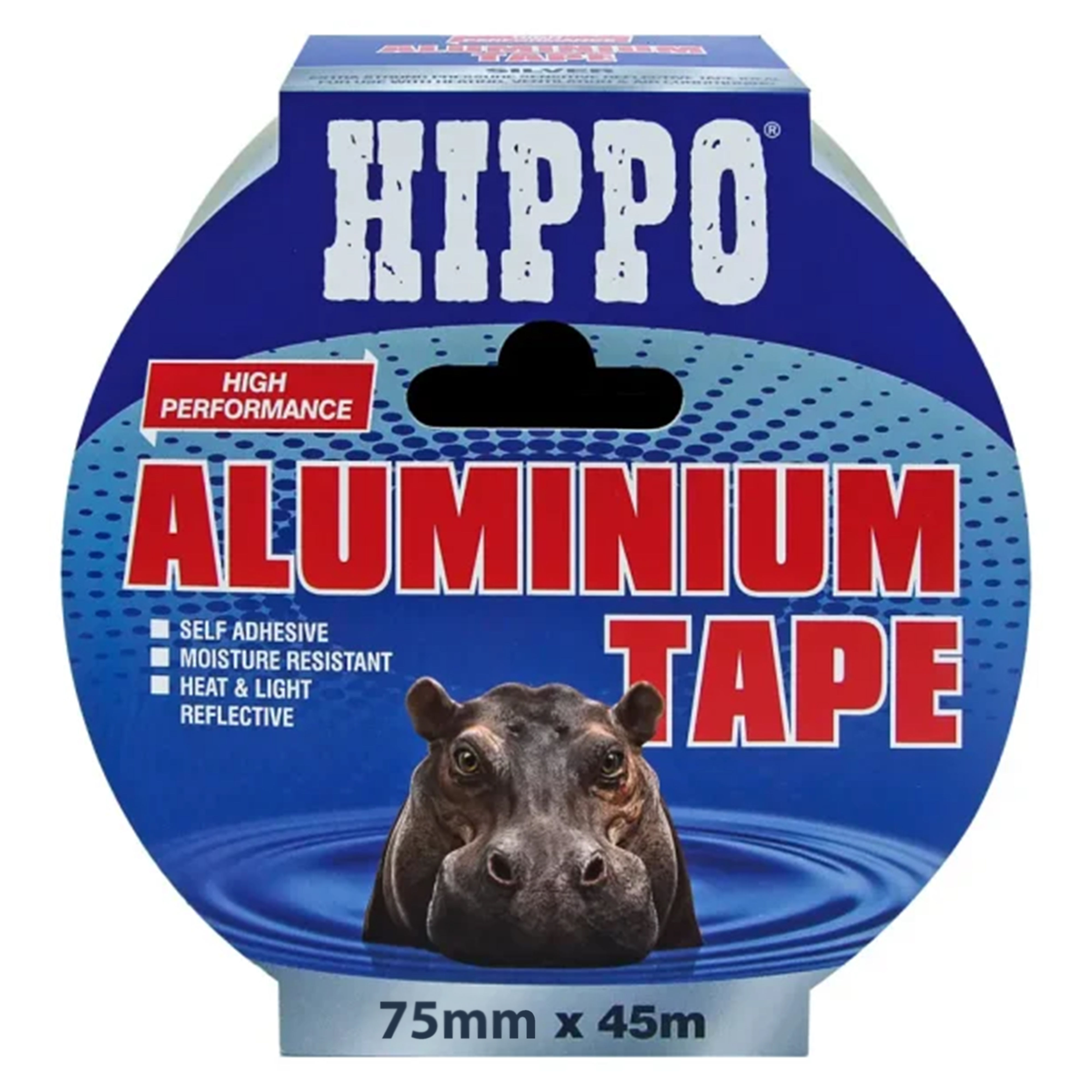 Hippo Aluminium Tape 75mm x 45m