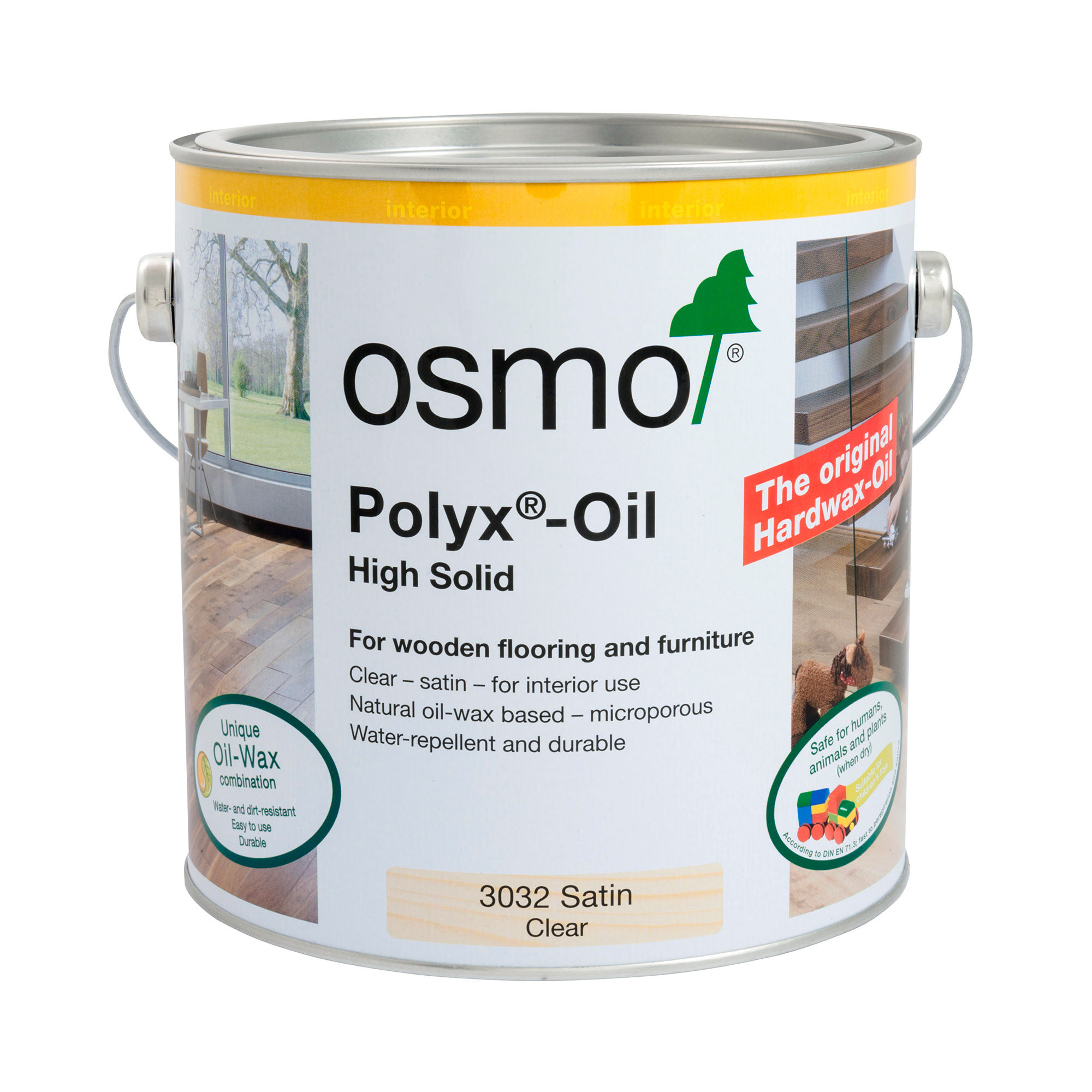 Osmo Polyx-Oil Original Wood Oil Clear Satin - 3032