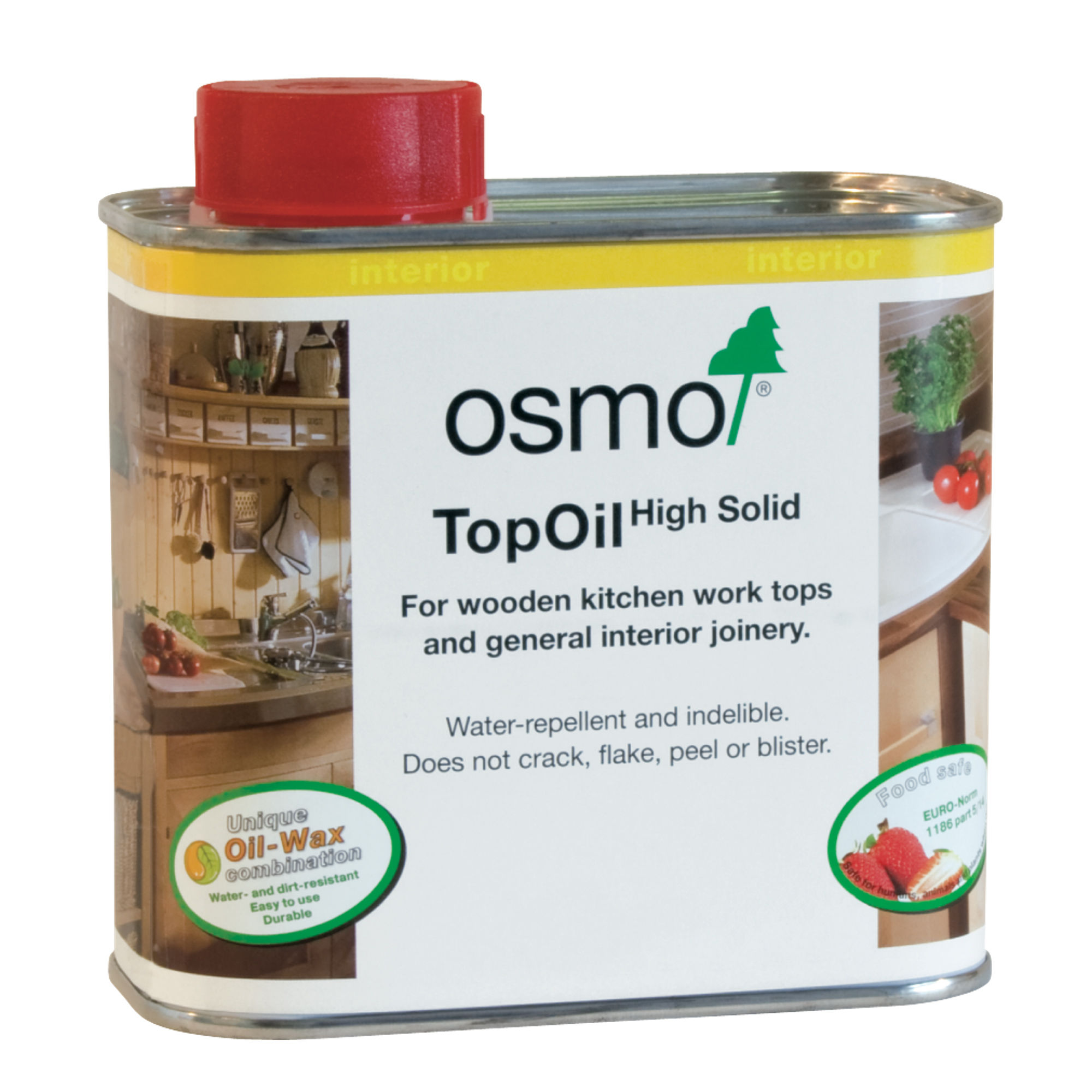 Osmo TopOil Clear Wood Oil Satin 0.5L - 3028