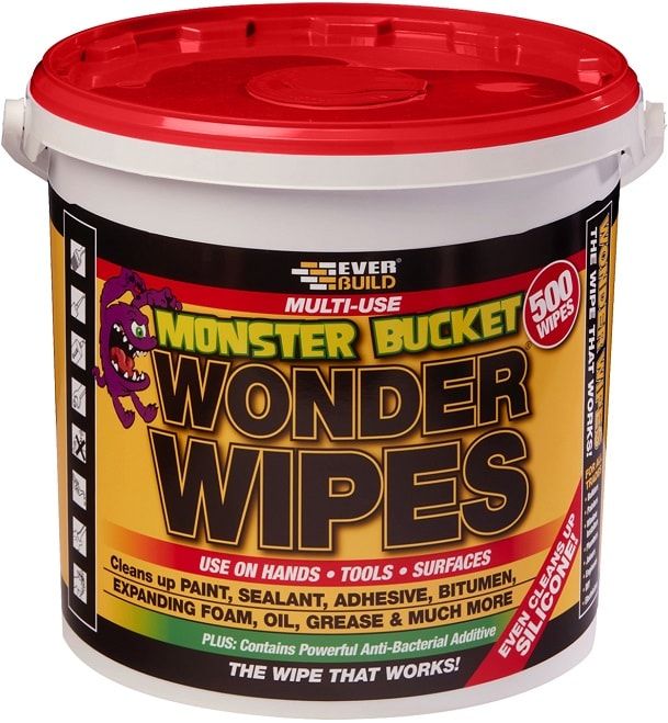 Everbuild Monster Bucket Wonder Wipes Tub